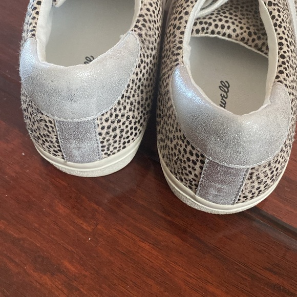Madewell Leopard Print Sneakers - White and Tan Size 10 - Picture 7 of 8